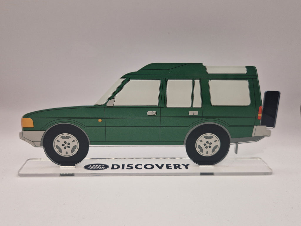 Custom Acrylic Land Rover Discovery – Printed in Any Colour, with Matching Stand