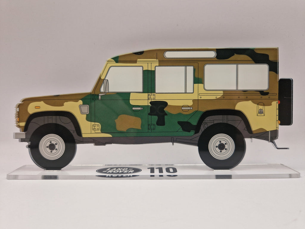 Custom Acrylic 110 – Printed in Any Colour, with Matching Stand