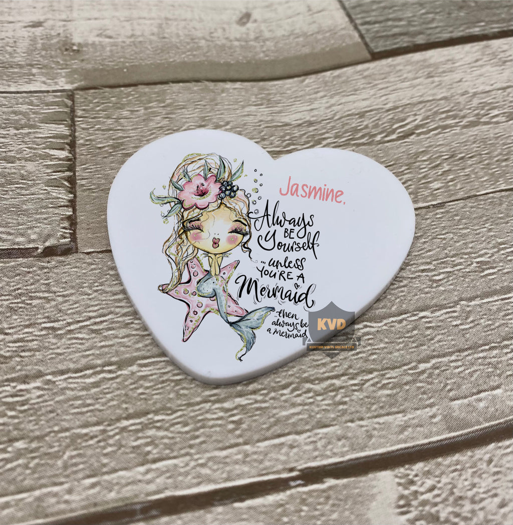 Personalised Mermaid Fridge Magnet