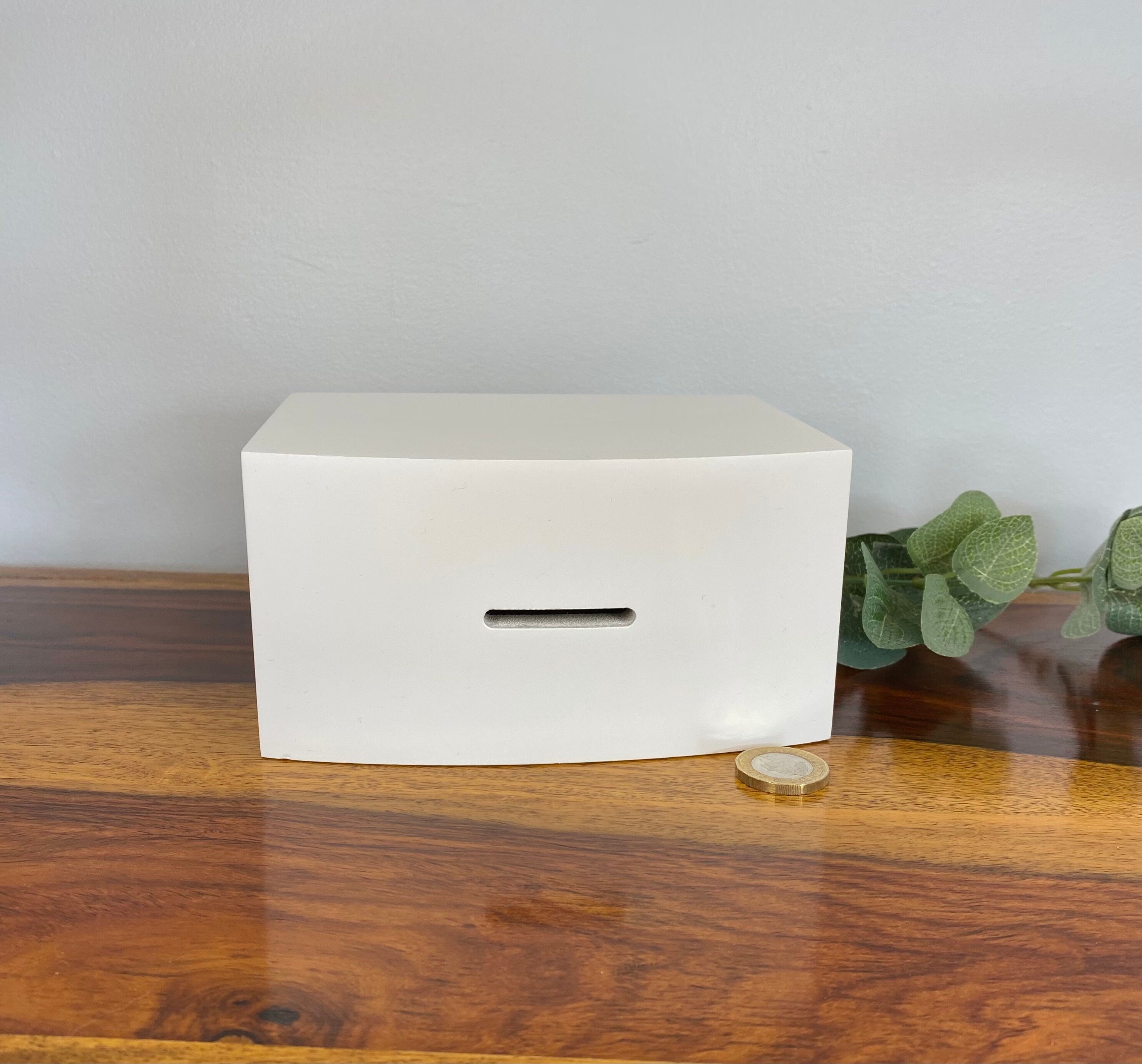 Personalised Solid Wood Luxury Baby Elephant Money Box